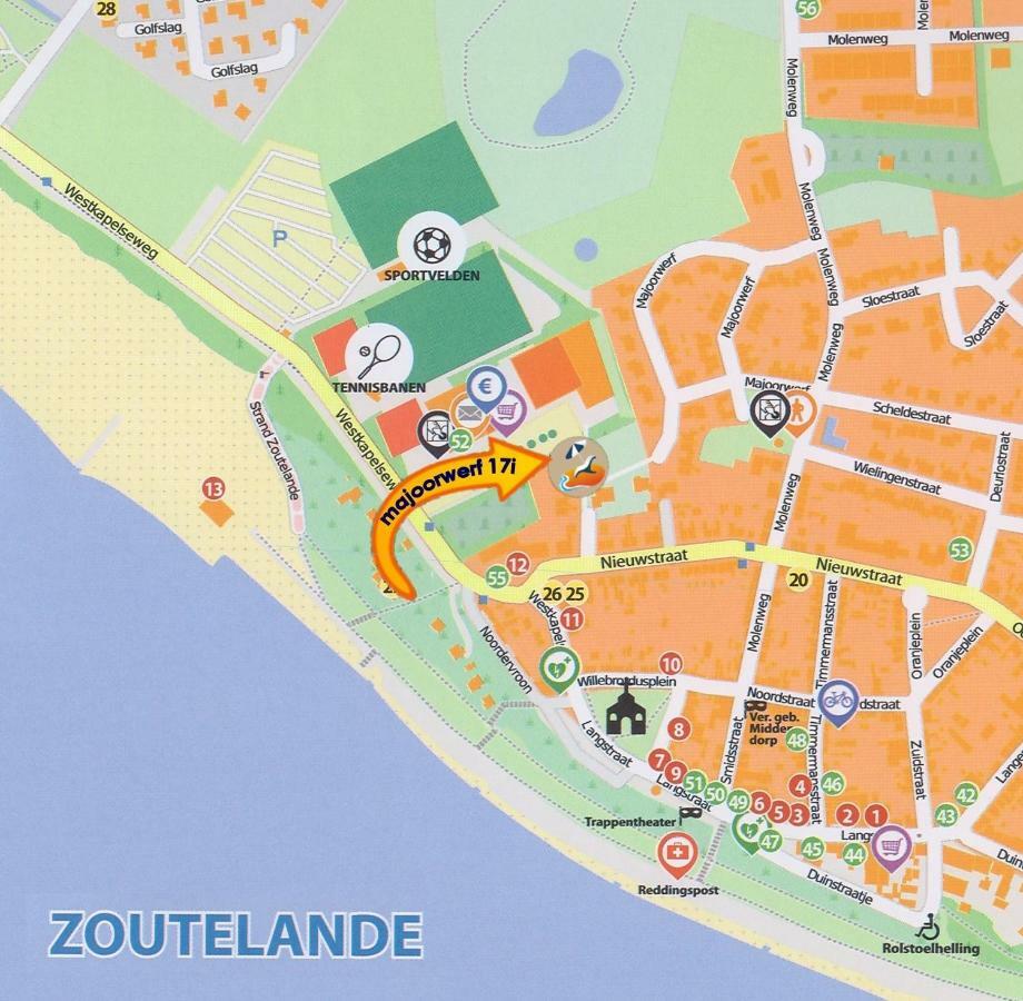 Vakantiewoning Aan Zee Zoutelande Exterior foto